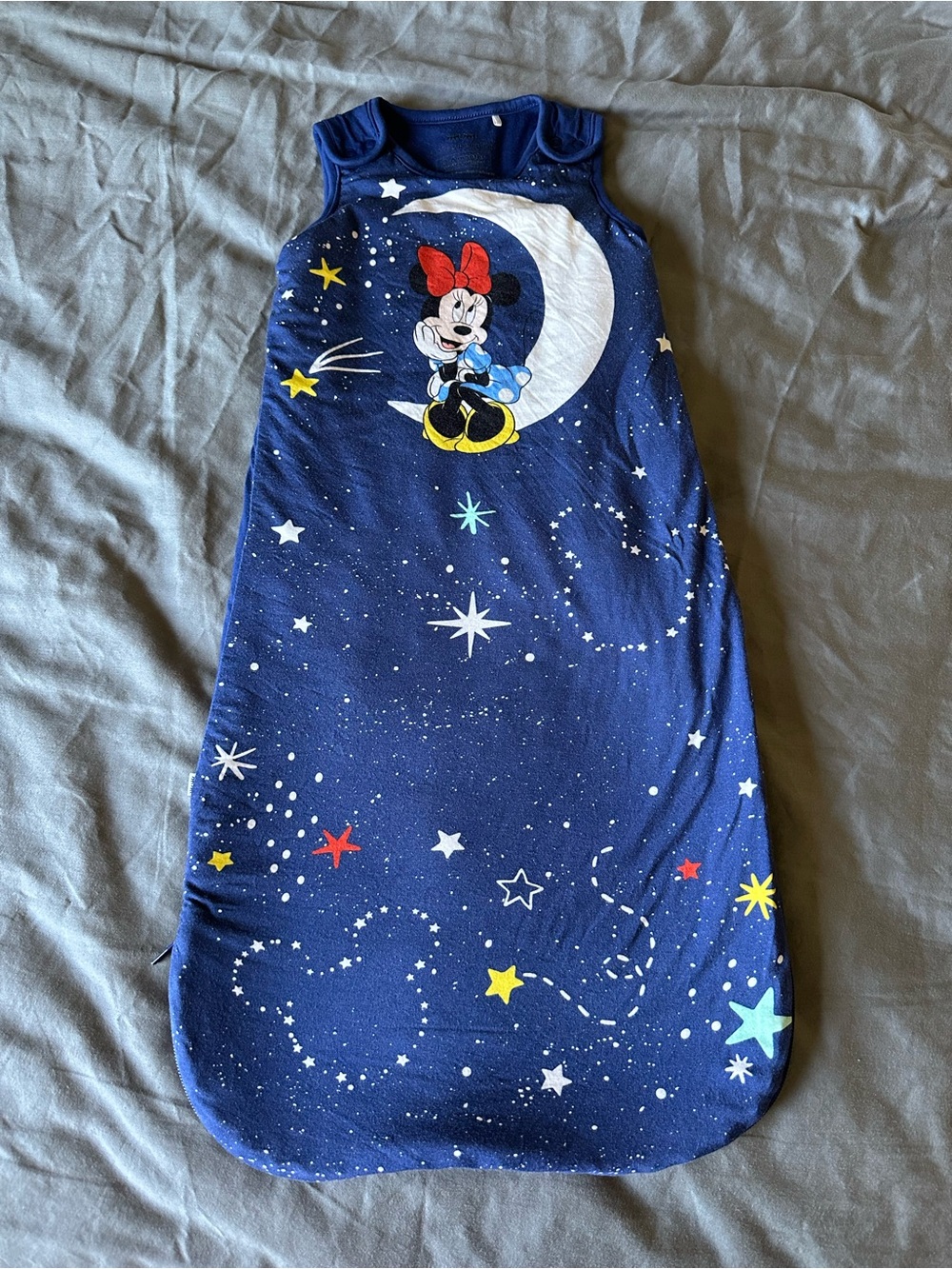 Little Sleepies Navy Minnie Mouse Starry Sleep Sack